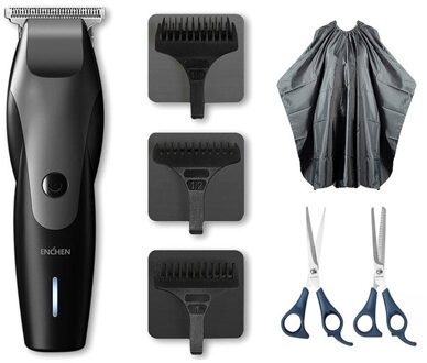 Enchen Elektrische Tondeuse Professionele Hummingbird Usb Oplaadbare Draadloze Low Noise Tondeuse Met 3 Kammen reeks 03