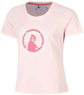 Endlessly Bracket T-shirt Dames-Roze,Veelkleurig - XS