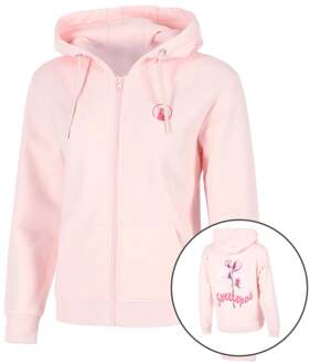 Endlessly Flower Zip Sportjas Dames-Roze,Veelkleurig - XXL