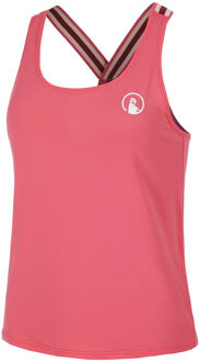 Endlessly Serve & Volley 2.0 Tanktop Dames-Koraal,Veelkleurig - XS