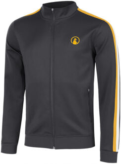 Endlessly Stripes Trainingsjack Heren-Antraciet,Oranje - XXL