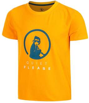 Endlessly Trainings T-shirt Jongens-Oranje,Veelkleurig - 128