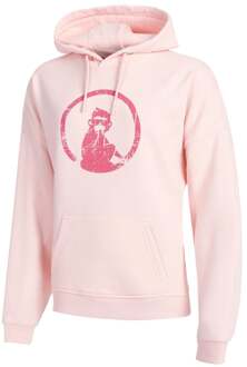 Endlessly Washed Out Oversize Sweater Met Capuchon Dames-Roze - XS,S,M,L,XL