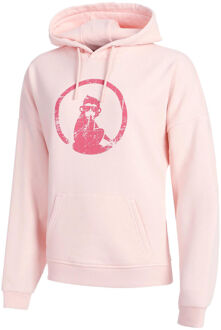 Endlessly Washed Out Oversize Sweater Met Capuchon Dames-Roze