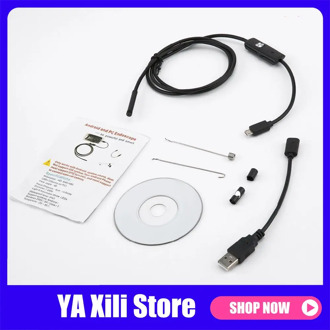 Endoscope Camera Flexible IP67 Waterproof Micro USB Inspection Borescope Camera for Android PC Notebook 6LEDs Adjustable