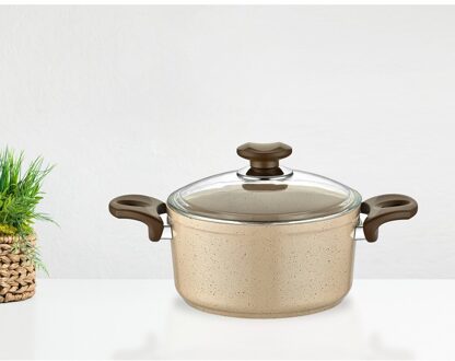 Endu Gülsan Graniet Diepe Kookpot 20 Cm