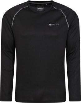 Endurance T-shirt met lange mouwen voor heren (Jet Zwart) - 2XL