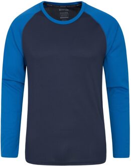 Endurance T-shirt met lange mouwen voor heren (Kobalt) - maat XL Blauw