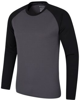Endurance T-shirt met lange mouwen voor heren (Zwart)