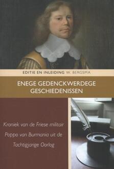 Enege gedenckwerdege geschiedenissen - Boek Poppo van Burmania (908704304X)