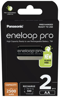 eneloop Panasonic Eneloop Pro AA 2550mAh 2x