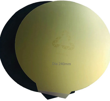 ENERGETIC Magnetic Spring Steel PEI print Bed+Round Hot Bed Sticker Dia 200/240mm flex plate for Kossel Delta 3D Printer parts