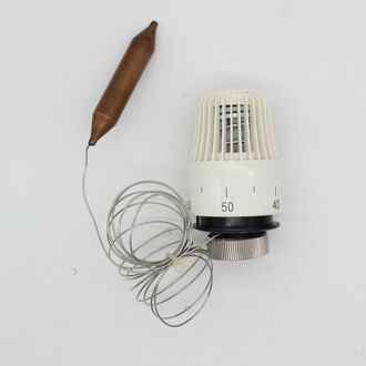 Energiebesparing 30-70 graden controle vloerverwarming thermostaatkraan hoofd; m30 * 1.5mm afstandsbediening