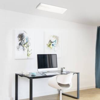 Energiezuinige plafondlamp Prismatik LED-18 W wit, gesatineerd