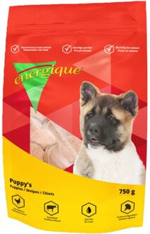 Energique Puppy Vers Vlees - Hondenvoer - Kip - Rund - 750 gram