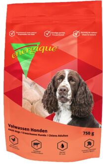 Energique Volwassen Vers Vlees - Hondenvoer - Kip - Rund - 750 gram