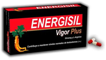 Energisil Vigor Plus (ginseng + arginine)-30 capsules [Pharma OTC]