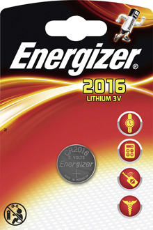 Energizer 2 Mini Cr2016-batterijen