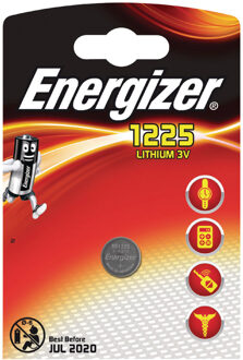 Energizer batterij knoopcel Lithium 3V BR1225 per stuk