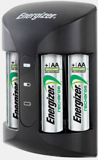 Energizer batterijlader Pro Charger, inclusief 4 x AA batterij, op blister