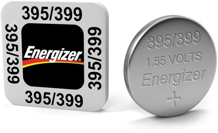 Energizer knoopcel 395/399, op mini-blister