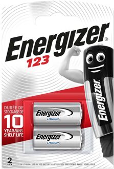 Energizer staafbatterij e2 Photo 123 Lithium 3V 2 stuks