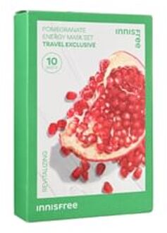 Energy Mask Set - 6 Types Pomegranate