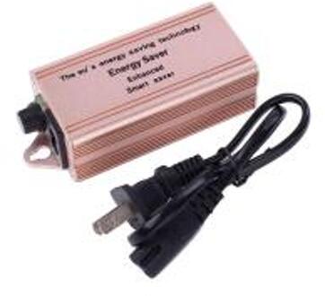 Energy Saver Power Electricity Power Rose Gold Smart Device 30%-40% Saving +US Plug Enhanced