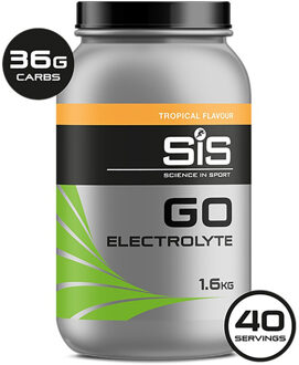 Energydrink Go Electrolyte Tropical 1000 gram
