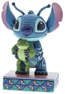 Enesco Disney Stitch Strange Life-Forms Stitch with Frog Figurine