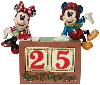 Enesco Mickey & Minnie Mouse Christmas Countdown Calendar