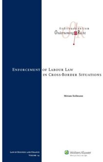 Enforcement of labour law in cross-border situations - Boek Wolters Kluwer Nederland B.V. (9013128653)