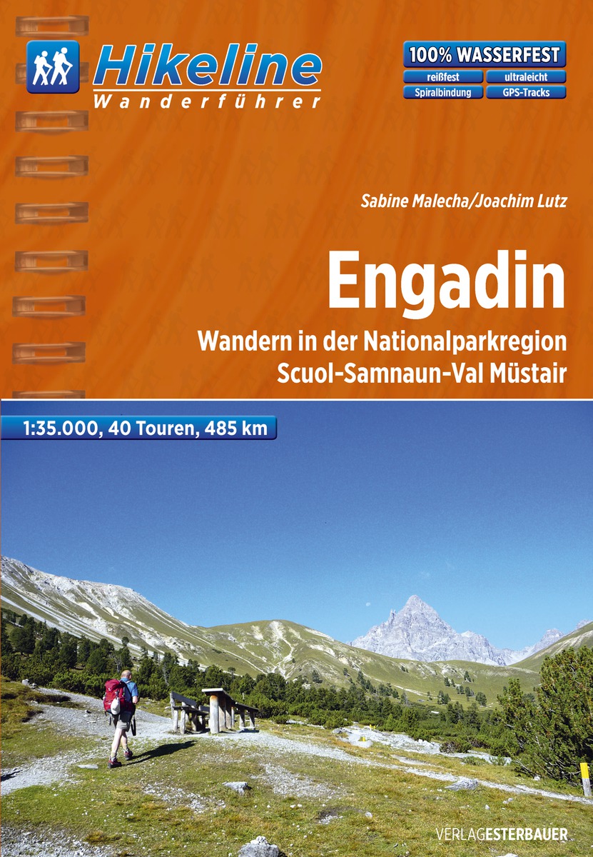 Engadin Wanderfuhrer Nationalparkregion Scuol-Samnaum-Val Mu