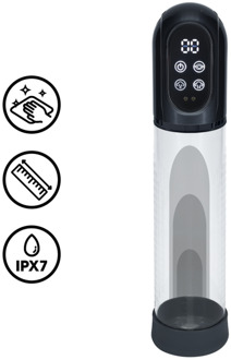 Engage - Automatische Waterdichte Penis Pomp en Masturbator - Gun Metal