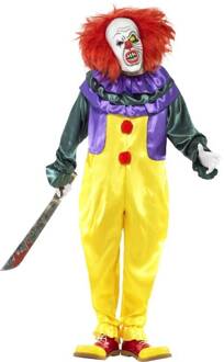 "Enge clown kostuum voor volwassenen Halloween  - Verkleedkleding - Medium"