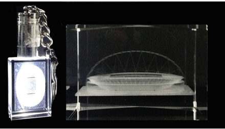 Engeland Kristal Stadion Met Sleutelhanger: Wembley