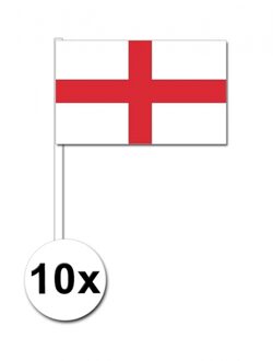 Engeland zwaai vlaggetjes 10 stuks