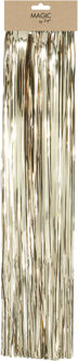 Engelenhaar - goud - 50 cm - lametta haar - folie - tinsel - kerstversiering