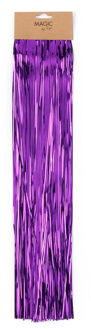Engelenhaar - paars - 50 cm - lametta haar - folie - tinsel - kerstversiering