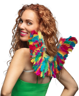 Engelenvleugels Colourful (35x65cm) Multikleur - Print