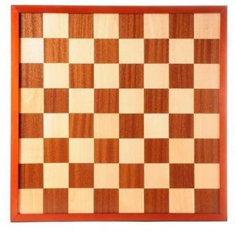 Engelhart Schaak/dambord ingelegd - 42 cm