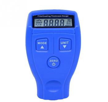 Engels/Rusland GM200 Coating Schilderij Diktemeter Tester Film Auto Coating Meten Verf Gauge Oppervlak Meters Meet Meter blauw Russia