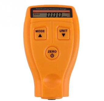 Engels/Rusland GM200 Coating Schilderij Diktemeter Tester Film Auto Coating Meten Verf Gauge Oppervlak Meters Meet Meter oranje English