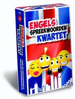 Engels Spreekwoordenkwartet - Boek Scala leuker leren BV (9491263358)