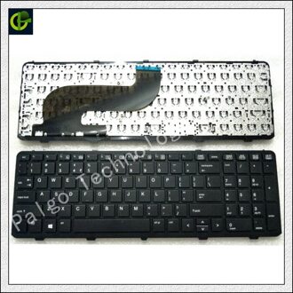 Engels toetsenbord met frame voor HP Probook 650 G1 655 G1 ONS laptop