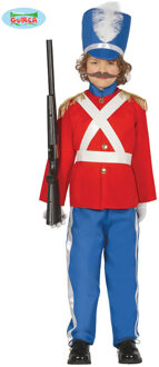 Engelse Soldaat Kind Kostuum Rood - Zalm, Zwart