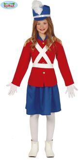 Engelse Soldaat Kostuum Meisje - 10-12 Jaar