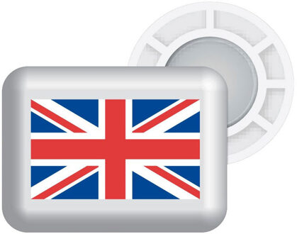 Engelse Vlag wit - ONE-SIZE