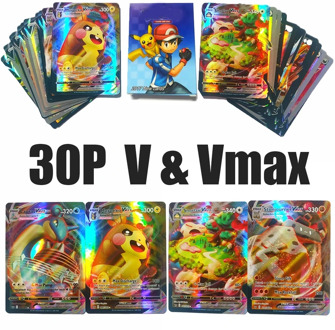 English Cards Game GX Pokemon Battle Carte Trading Vmax TAG TEAM Cards Game Children Toy