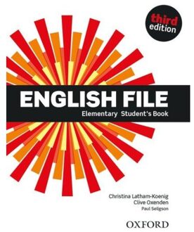 English File - Elementary (third edition) Student's book